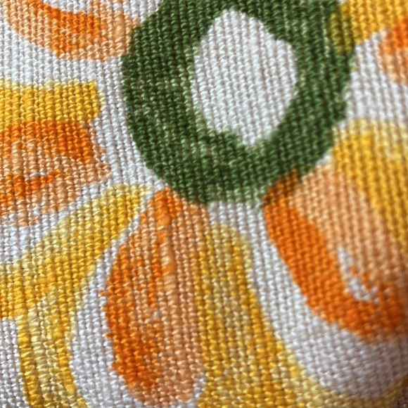 Boho Orange Floral Cinch Bag - Picture 12 of 12